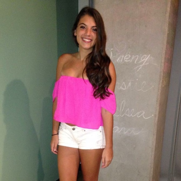 Tobi Tops - Pink Crop Top